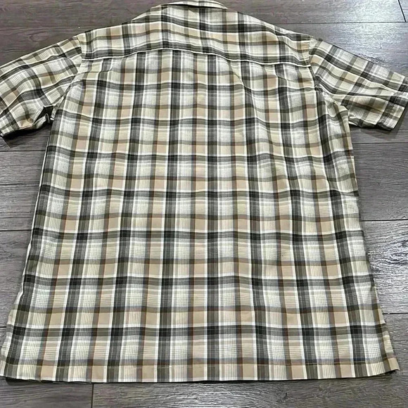 [M]KUHL  Plaid Cotton S/S Button Shirt Men - Picture 7 of 9
